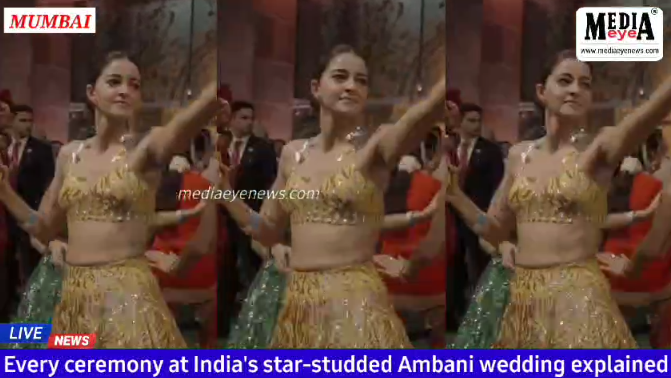 Anant Ambani, the son of Indian billionaire Mukesh Ambani, marries in an opulent, celebrity-filled event