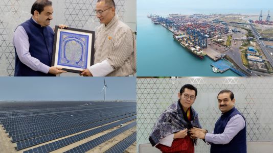 Bhutan King and PM Tour the World’s Largest Renewable Energy Site at Khavda in Gujarat