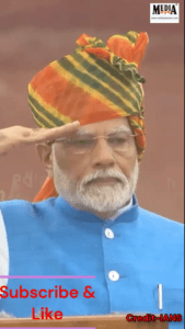 PM Modi Hoisted the Tricolour at the Red Fort for the 11th Consecutive Time; Delivered His Longest I-Day Speech From Red Fort