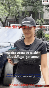 Style Icon Malaika Arora Waves to the Paps