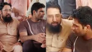 Controversy Over Olympic Gold Medal Winner Ashraf Nadeem’s Meeting with Haris Dar Associated with Outlawed LeT