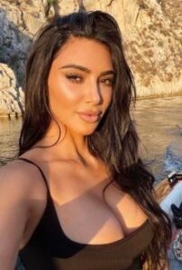 Kim Kardashian Travels to Greece for a Sunny Vacation