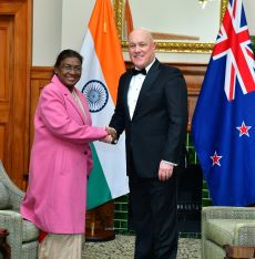 President Murmu’s New Zealand Visit Underscores India’s Focus on Strengthening Bilateral Relations