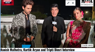 Manish Malhotra, Kartik Aryan and Tripti Dimri Interview