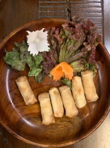 annie's kitchen, spring rolls
