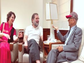 Rahul and Priyanka Reconnect With Their Teacher, Revisit Childhood Memories