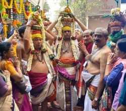 Over a Century-Old Asthika Samaj Temple Performs  Kumbhabhishekam