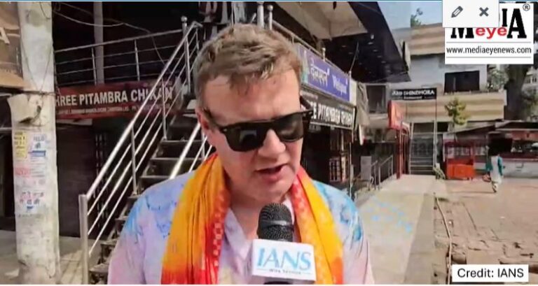 Holi Celebrations: Foreign Tourist Narrates His Experience