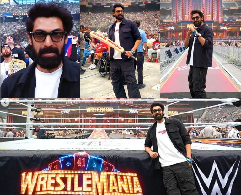 Rana Daggubati Makes History As First Indian Actor To Feature at WrestleMania