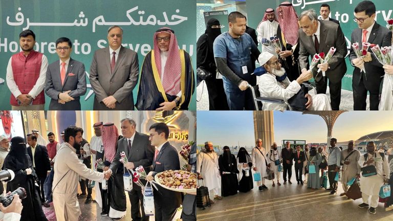 First Batch of Indian Haj Pilgrims Arrives In Saudi Arabia