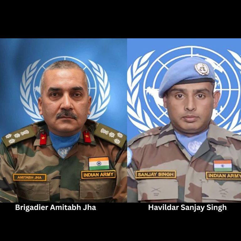 Two Indian Soldiers To Be Honoured Posthumously At The UN