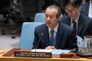 UN Assistant Secretary-General For Asia to Brief Security Council Closed Session on India, Pakistan UN Assistant Secretary-General For Asia to Brief Security Council Closed Session on India, Pakistan