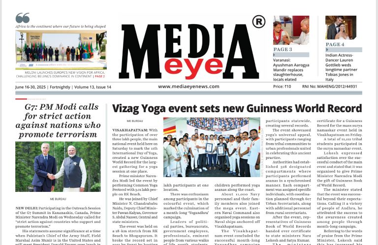 Media Eye News E-Paper, Volume 13, Issue 14