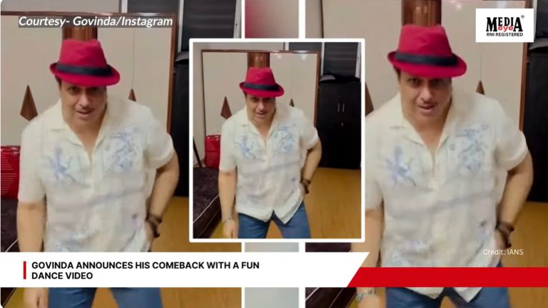 Govinda Announces His Comeback With a Fun Dance Video