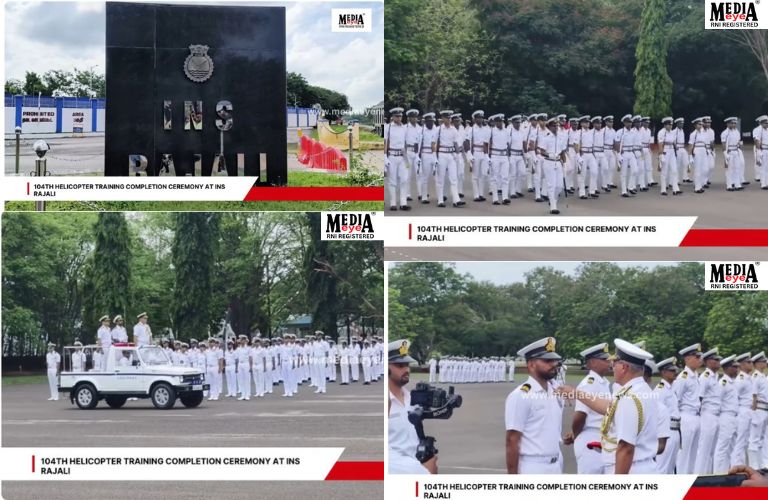 104th Helicopter Training Completion Ceremony at INS Rajali