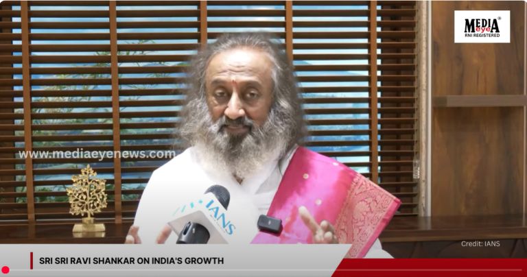 Sri Sri Ravi Shankar on India's Growth