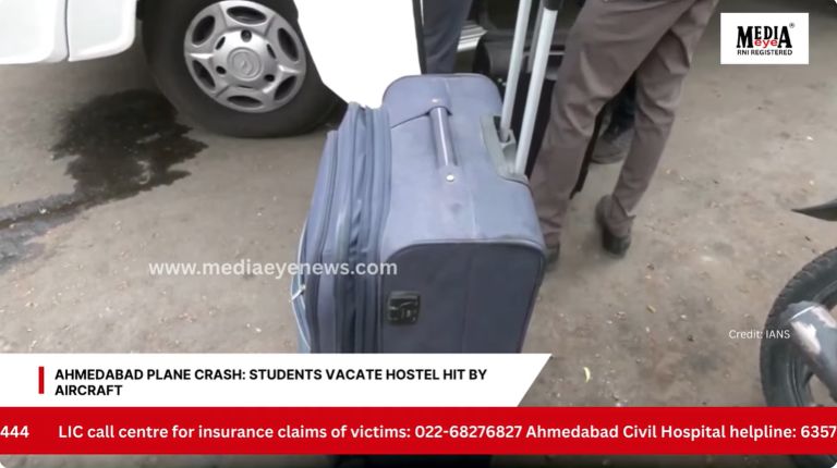 Ahmedabad Plane Crash: Students Vacate Hostels Hit by Aircraft