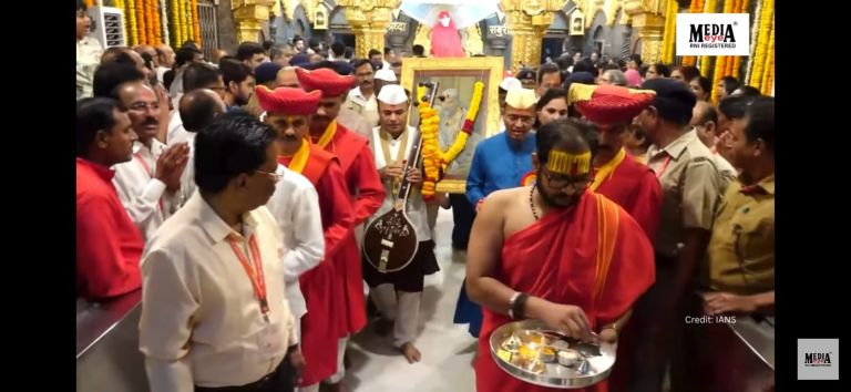 Three-Day Guru Purnima Festival Begins In Shirdi