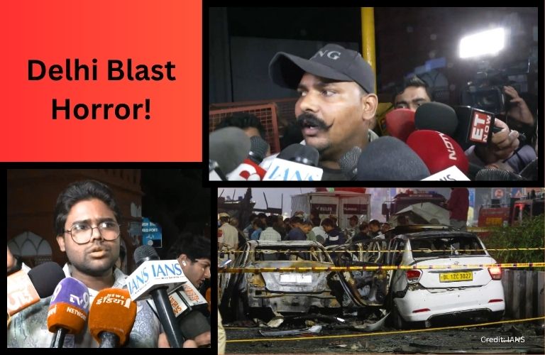 Delhi Blast Horror: Eyewitnesses Recall Cars Wrecked and People Covered in Blood | Ground Report