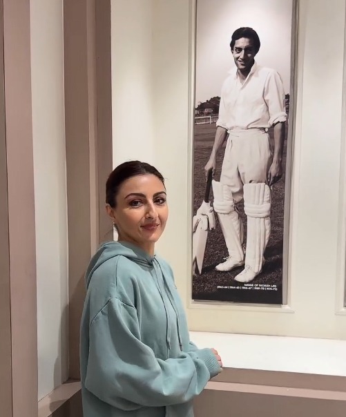 Soha Ali Khan Visits Eden Gardens on Father Mansoor Ali Khan Pataudi’s Birthday to Honour His Legacy