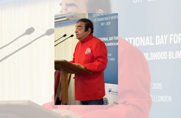 At UK House of Lords, Dr Batra Calls for Global Action to Prevent Childhood Blindness