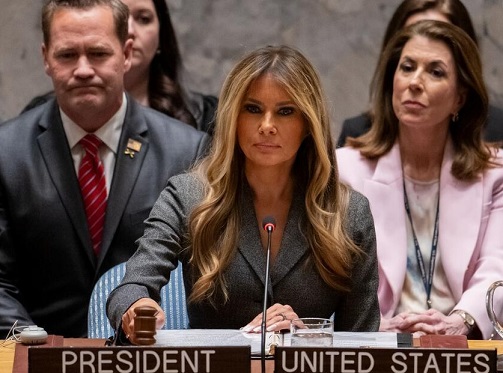 Melania Trump Proposes “Single Digital Nation-State” as First Spouse to Chair UN Security Council