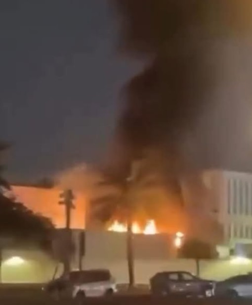 Drone Strike Near US Consulate in Dubai Sparks Fire as Iran’s Attacks on American Diplomatic Missions Escalate