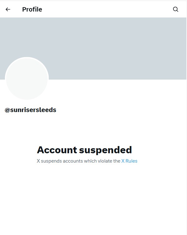 Sunrisers Leeds X Account Suspended Hours After Signing Abrar Ahmed in The Hundred 2026 Auction