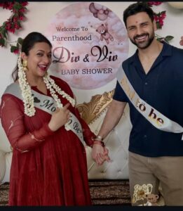 Divyanka Tripathi Dahiya Glows at Baby Shower Hosted by Close Friend Kiran Dubey