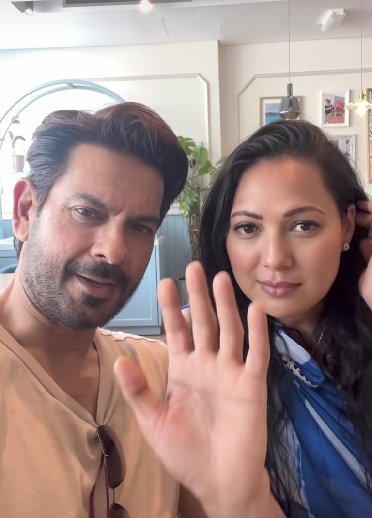 Former Bigg Boss Stars Keith, Rochelle Seen Dining in Dubai Restaurant Amid US‑Iran Tensions; Say There’s “No Panic”