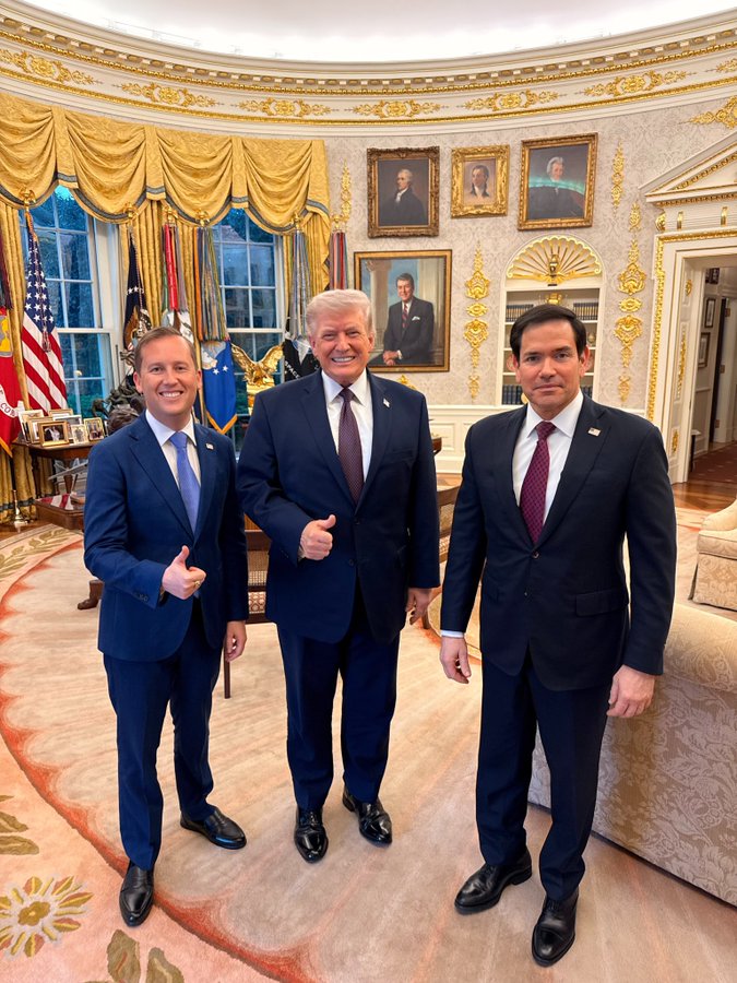 Sergio Gor Meets Donald Trump, Reaffirms Strong US-India Ties