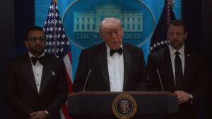 Donald Trump Calls Presidency “Dangerous Profession” After Gunman Stopped Near WHCD Event