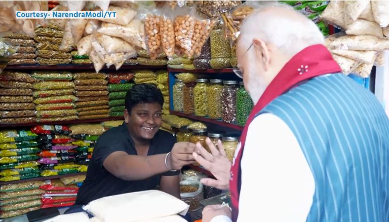 “Come on Brother, Serve Me Some Jhalmuri…” — PM Modi’s Unique Style at Small Town West Bengal