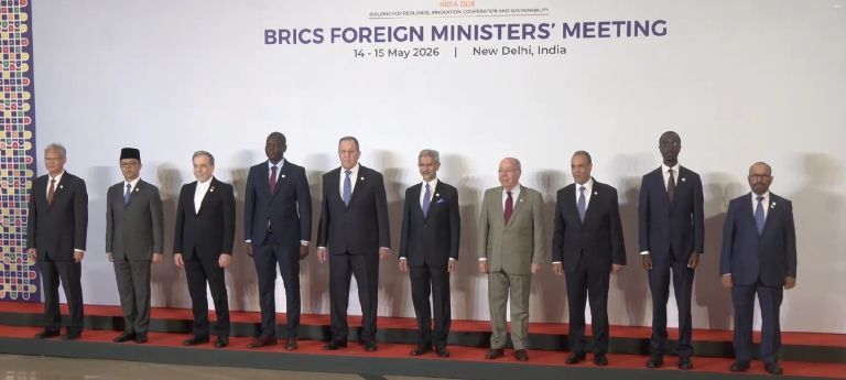 BRICS Foreign Ministers Begin Arriving in New Delhi for Meeting Under India’s 2026 Chairship
