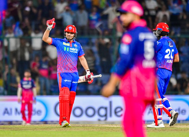 KL Rahul Guides DC to Thrilling Win Over RR; Starc’s Four-Wicket Burst Sets Up Victory