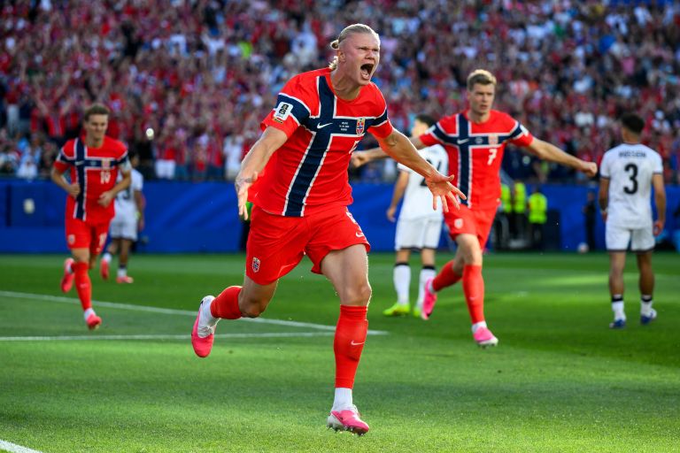 Erling Haaland Nets Brace on World Cup Debut as Norway Thrash Iraq 4-1 in Group I Opener